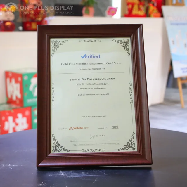 Alibaba.com Verified Supplier certificate