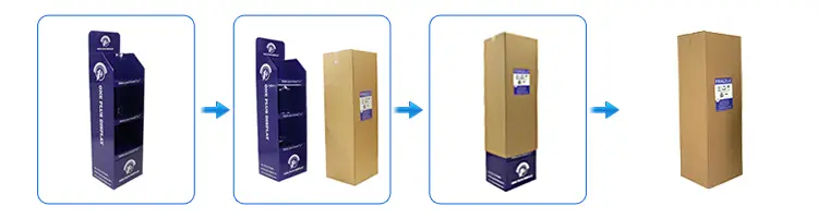 3D shipping layout diagram