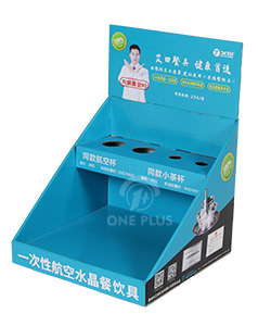 Counter Display for retail merchandising