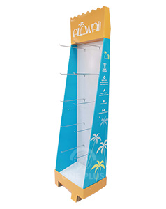 Pegboard Display for retail merchandising