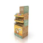 Corrugated hamster pdq display stand