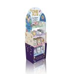 Custom multilayer paper display stand