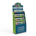 Custom paper display stand