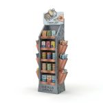 Custom paper display stand