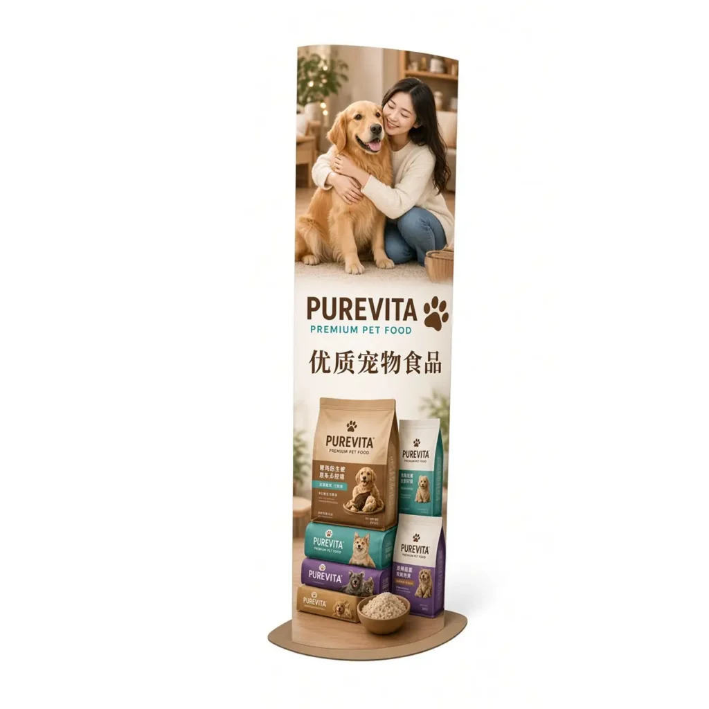 瓦楞纸板人像宣传牌门店入口陈列